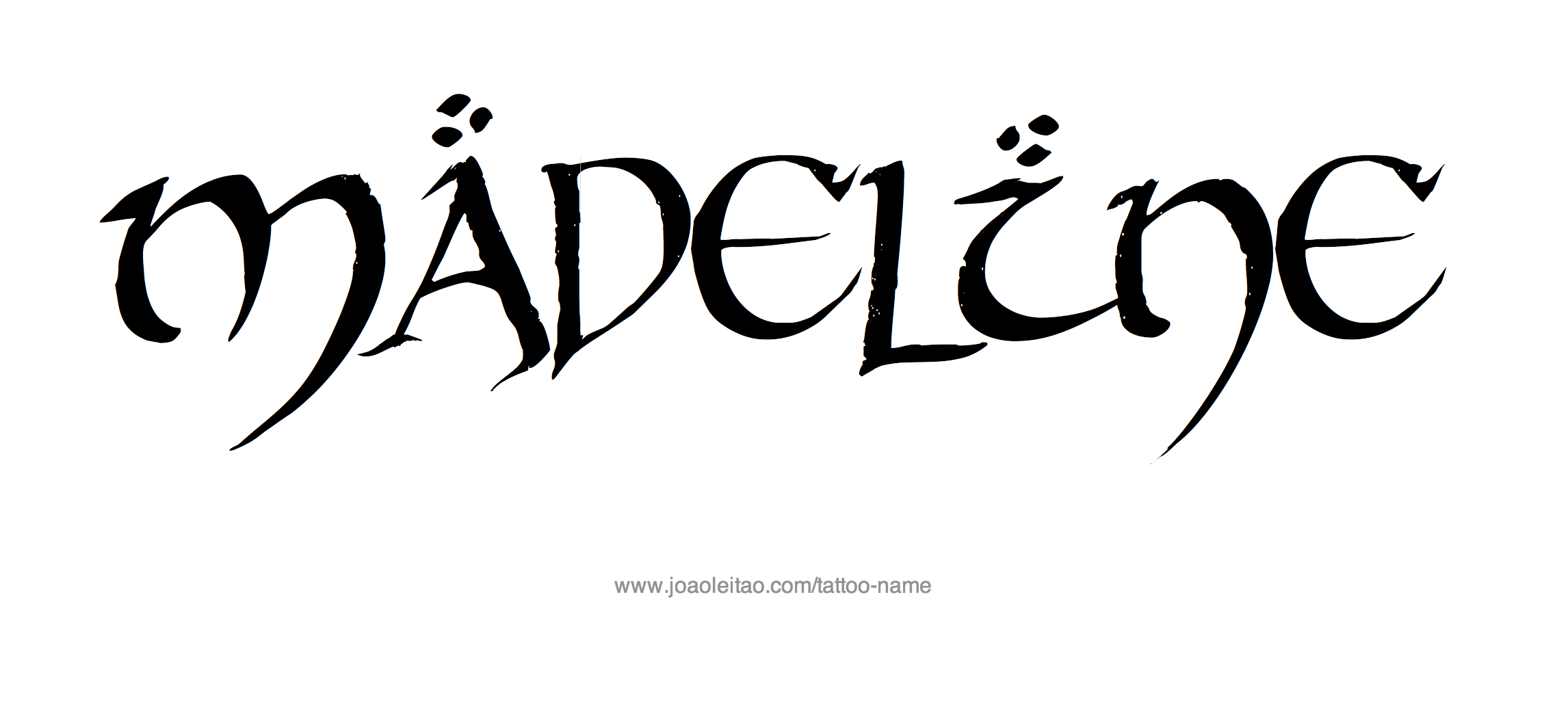 madeline-name-tattoo-designs